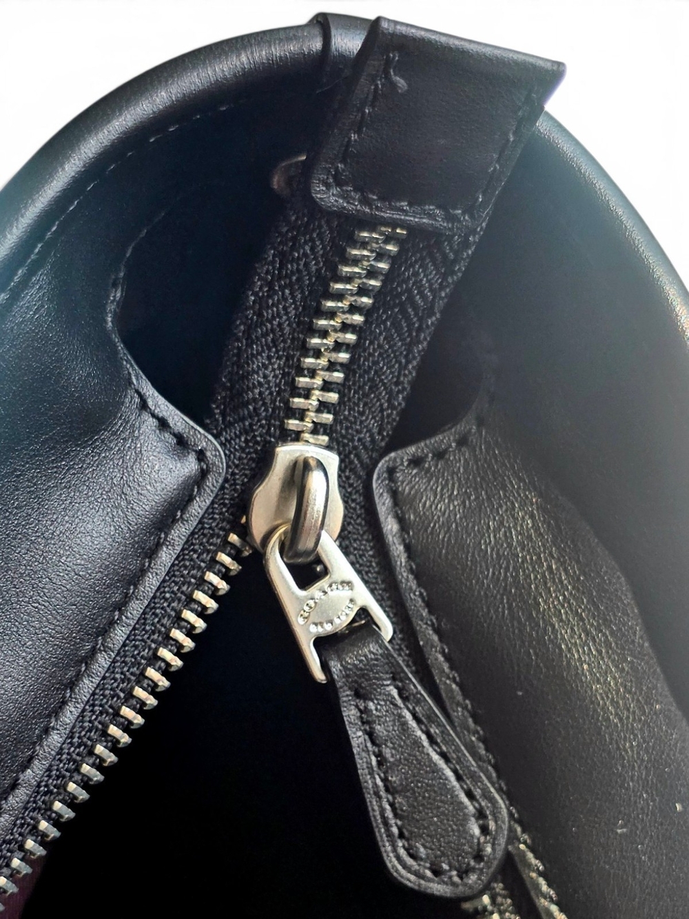 Coach Horse & Carriage Canvas City Tote | Charcoal Gray | Dust Bag Included - Picture 5 of 15